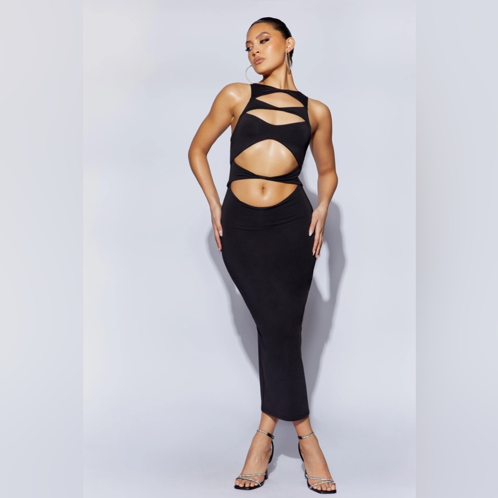 Meshki - Chloe Cut Out Midi Dress